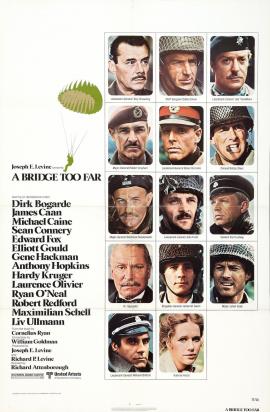 A Bridge Too Far 1977 movie poster