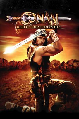 Conan the Destroyer 1984 movie poster