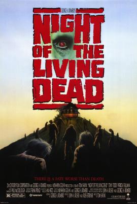 Night of the Living Dead 1990 movie poster