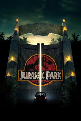 Jurassic Park 1993 movie poster