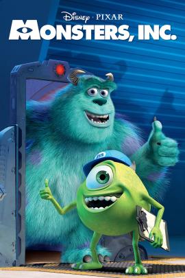 Monsters, Inc. 2001 movie poster
