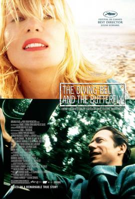 The Diving Bell and the Butterfly 2007 movie poster
