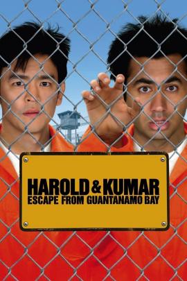 Harold & Kumar Escape from Guantanamo Bay 2008 movie poster