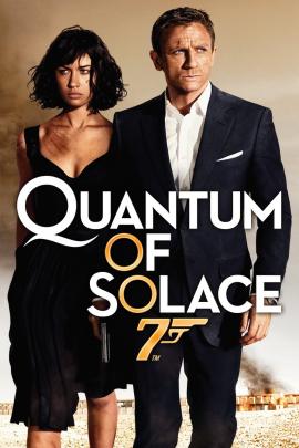 Quantum of Solace 2008 movie poster