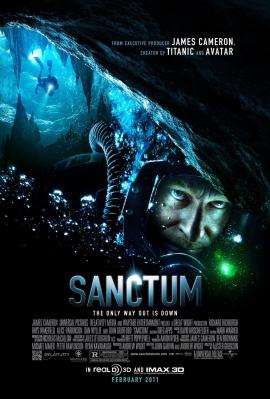 Sanctum 2011 movie poster