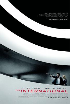 The International 2009 movie poster