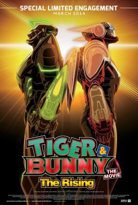 Tiger & Bunny: The Rising 2014 movie poster